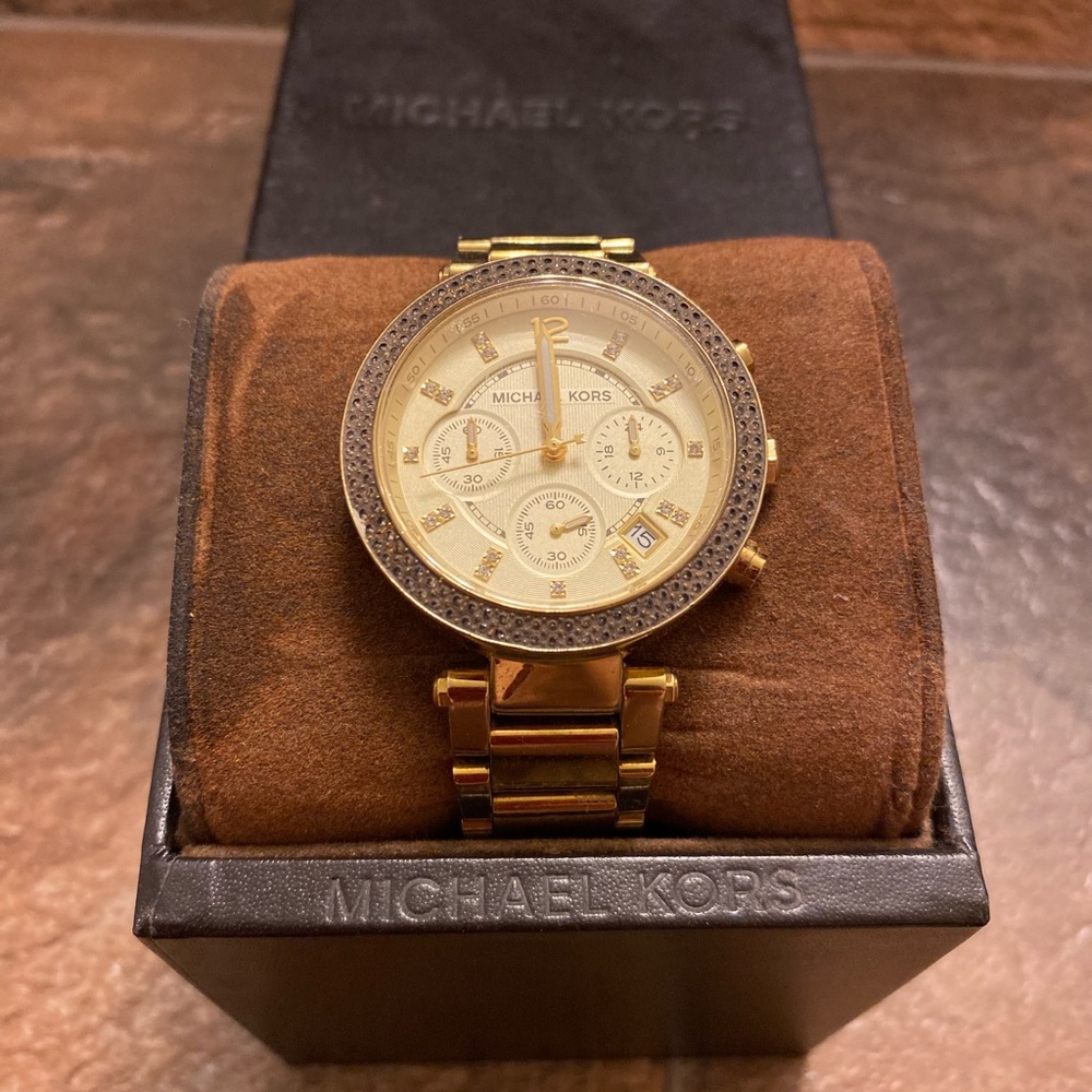 Michael Kors Gold plated watch